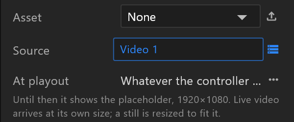 The Asset and Source rows of a picture